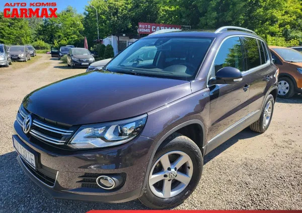 samochody osobowe Volkswagen Tiguan cena 59900 przebieg: 146000, rok produkcji 2015 z Brok